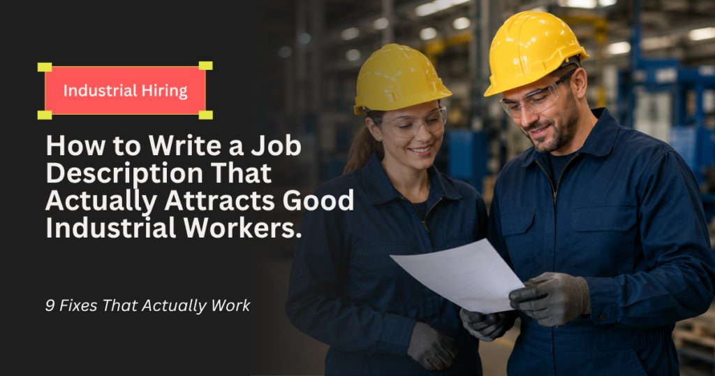 industrial job description