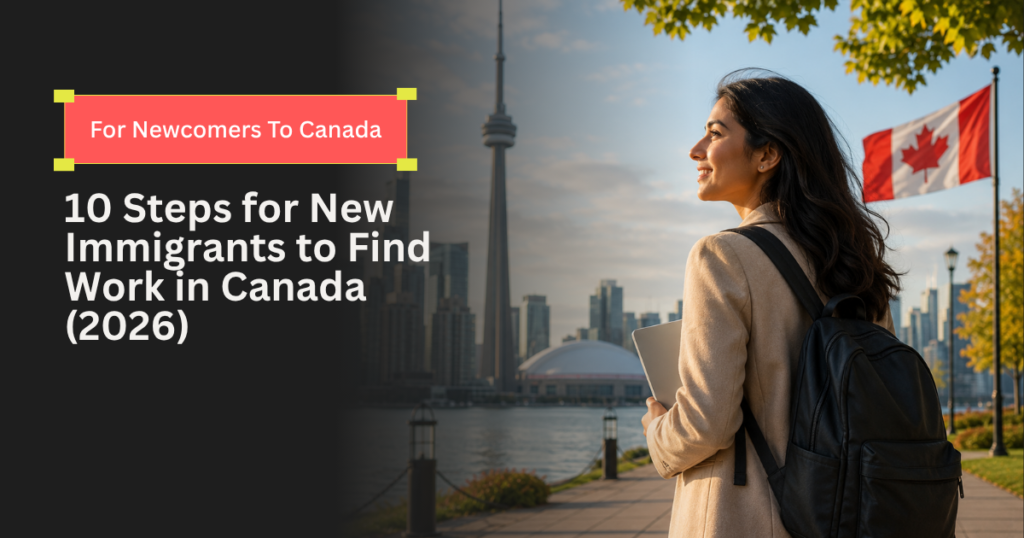 new immigrants find work Canada