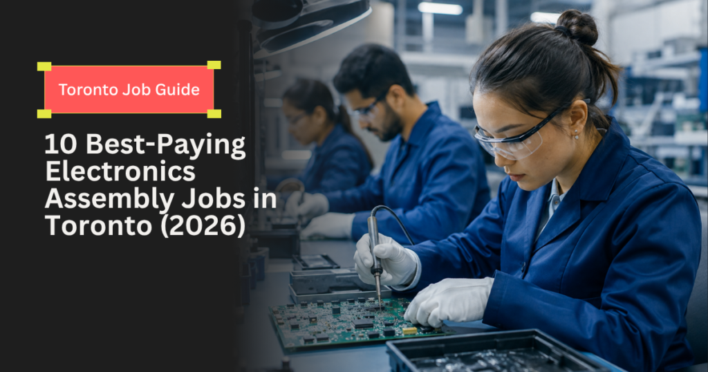electronics assembly jobs Toronto