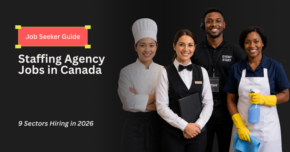 staffing agency jobs Canada
